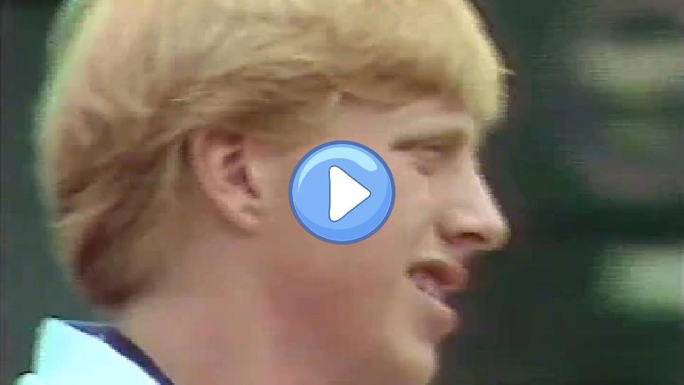 Play video: Boris Becker vs. Tim Mayotte - Wimbledon 1985 Quarterfinals Video thumb: Boris Becker vs. Tim Mayotte - Wimbledon 1985 Quarterfinals