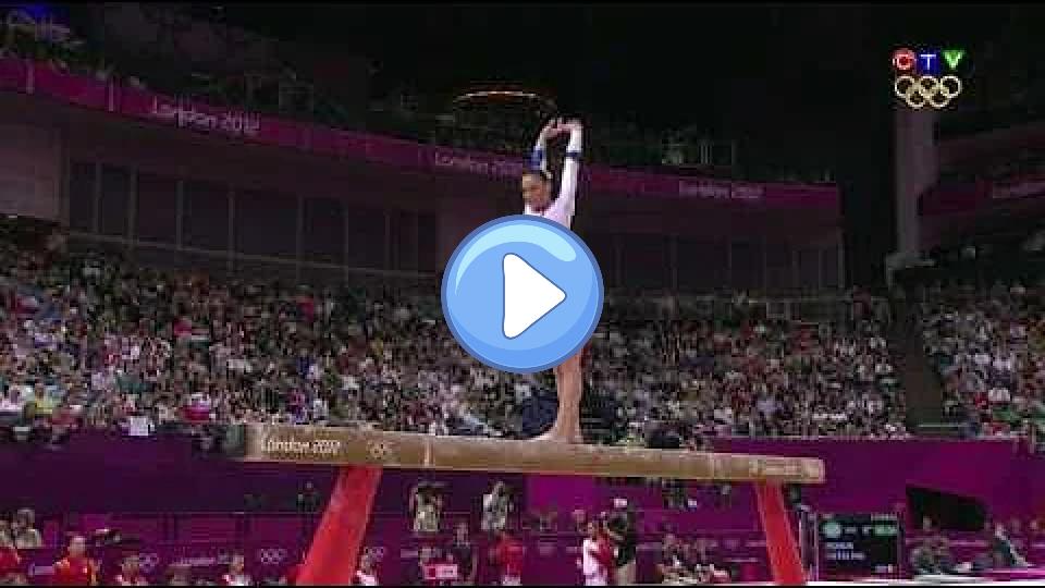 Play video: Catalina Ponor 2012 Olympics Team Final Balance Beam Video thumb: Catalina Ponor 2012 Olympics Team Final Balance Beam