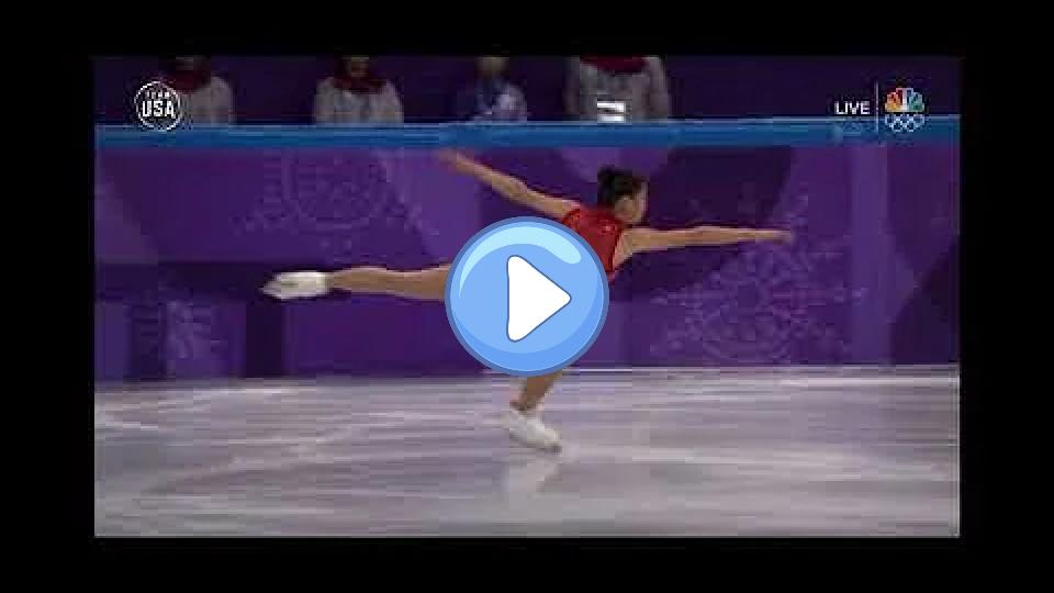 Play video: Mirai Nagasu's triple axel at the 2018 Olympics Video thumb: Mirai Nagasu's triple axel at the 2018 Olympics