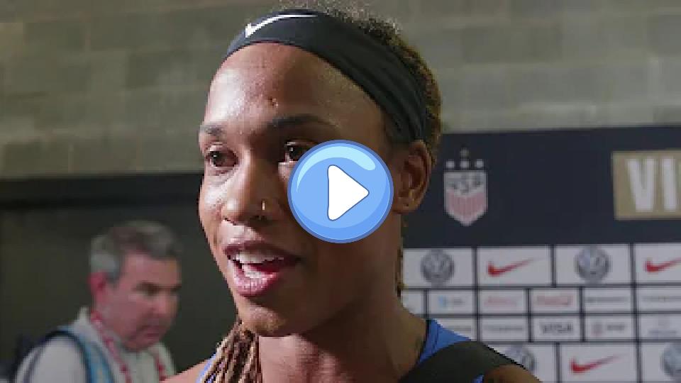 Play video: Jessica McDonald ahead of Korea Video thumb: Jessica McDonald ahead of Korea
