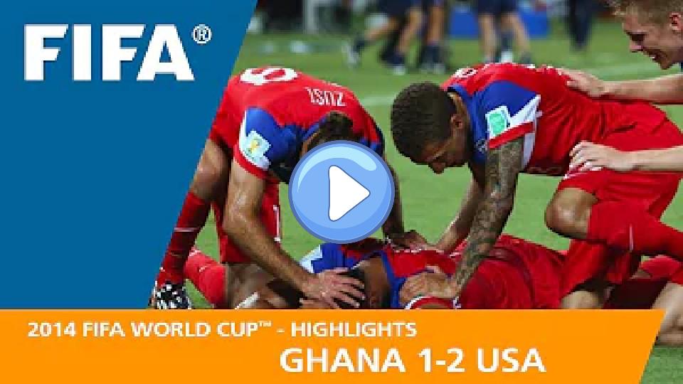 Play video: Ghana vs. USA | 2014 FIFA World Cup | Match Highlights Video thumb: Ghana vs. USA | 2014 FIFA World Cup | Match Highlights