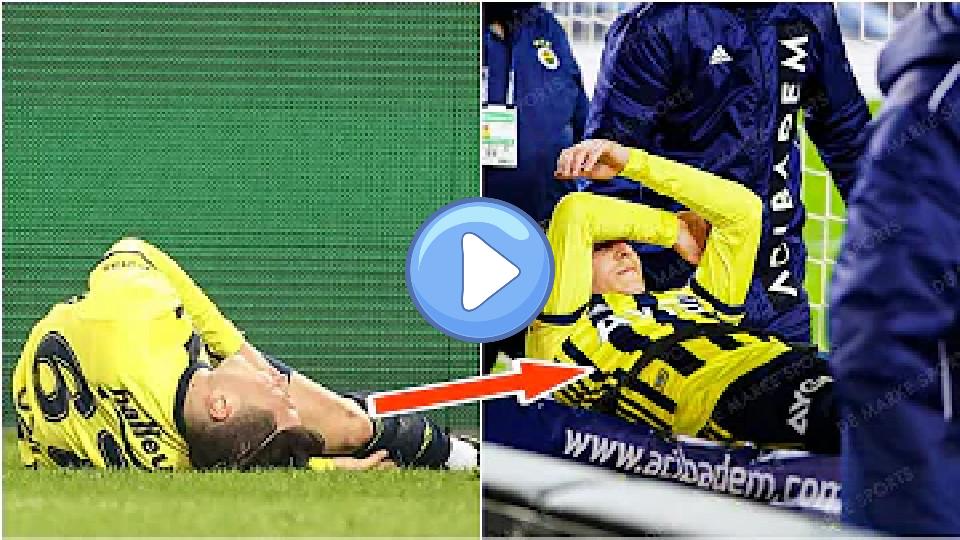 Video thumb: Özil's ankle injury vs. Antalyaspor