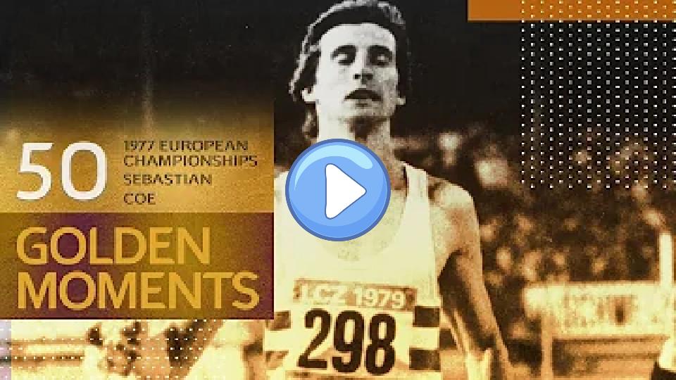 Play video: Legendary Performance from Sebastian Coe | 50 Golden Moments Video thumb: Legendary Performance from Sebastian Coe | 50 Golden Moments