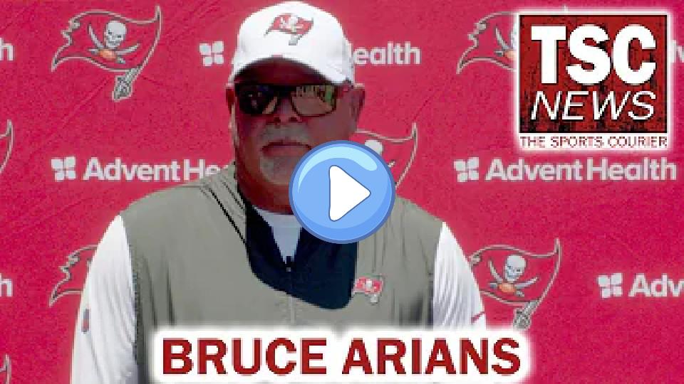 Play video: Buccaneers' Bruce Arians on Tom Brady's Injury, Kyle Trask, Ryan Griffin Video thumb: Buccaneers' Bruce Arians on Tom Brady's Injury, Kyle Trask, Ryan Griffin