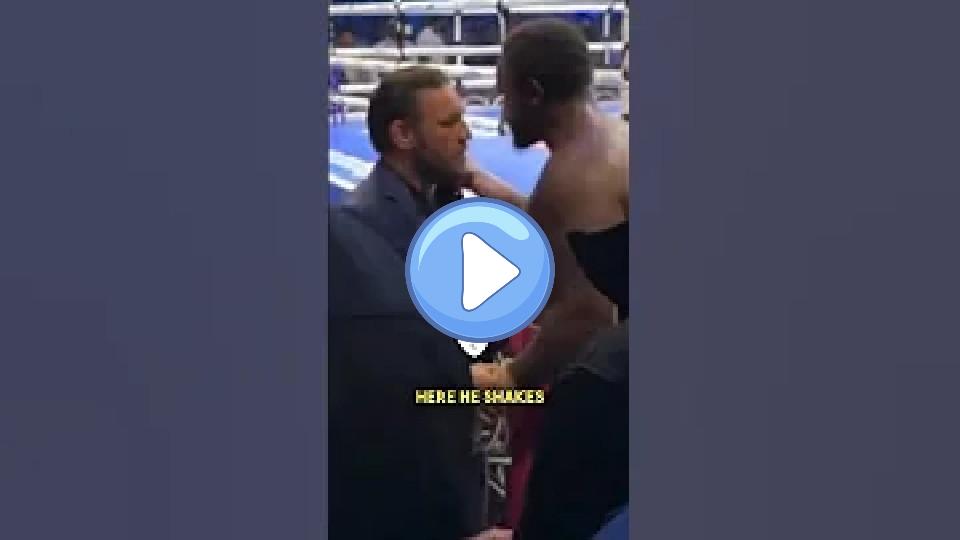 Play video: Notorious Conor McGregor Saved by a Fan: Who Was That Guy? Video thumb: Notorious Conor McGregor Saved by a Fan: Who Was That Guy?