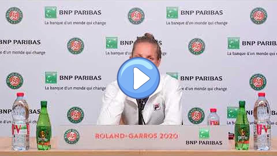 Play video: Pliskova optimistic about injury ahead of French Open Video thumb: Pliskova optimistic about injury ahead of French Open