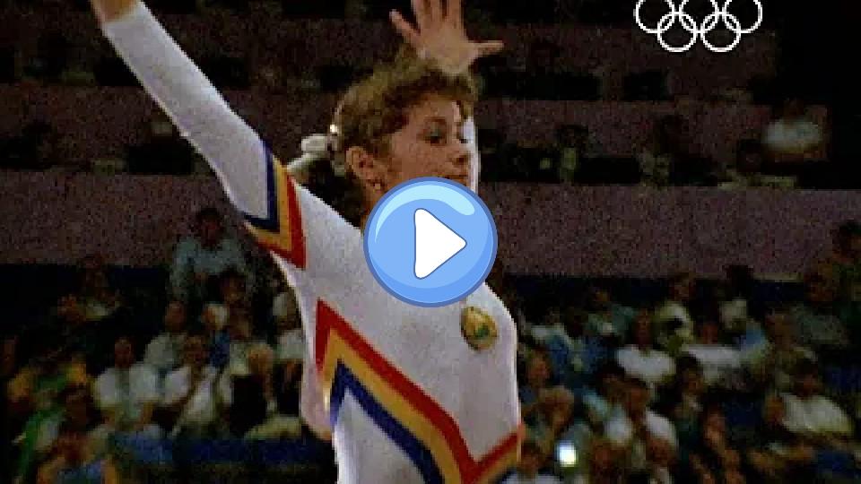 Play video: Ecaterina Szabo's Golden Gymnastics Performances - 1984 Los Angeles Olympics Video thumb: Ecaterina Szabo's Golden Gymnastics Performances - 1984 Los Angeles Olympics
