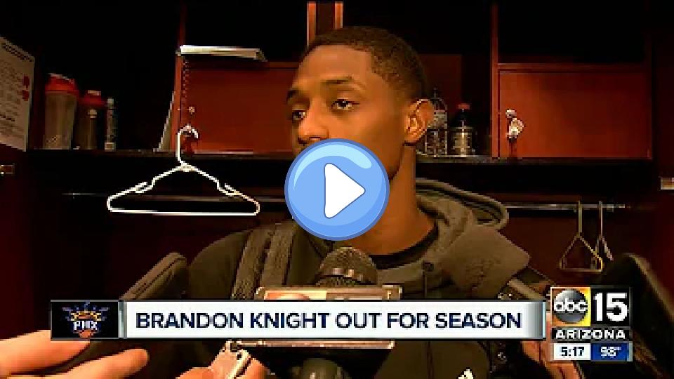 Play video: Brandon Knight out for the season with Suns after ACL injury Video thumb: Brandon Knight out for the season with Suns after ACL injury