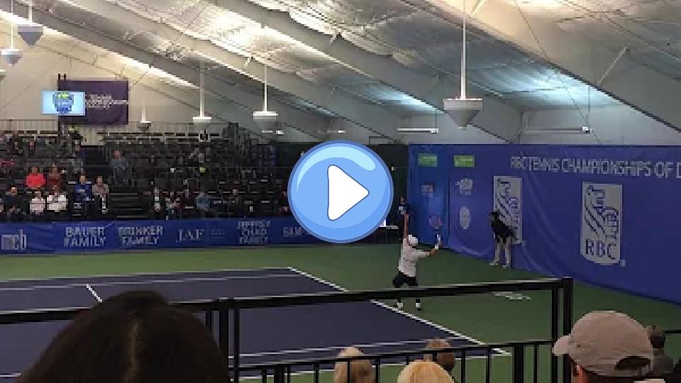 Video thumb: Kei Nishikori's New Serve - Post-Injury