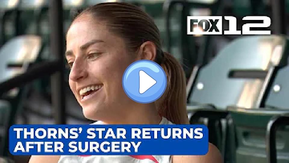 Play video: Portland Thorns forward Janine Beckie returns to the game after ACL surgery Video thumb: Portland Thorns forward Janine Beckie returns to the game after ACL surgery