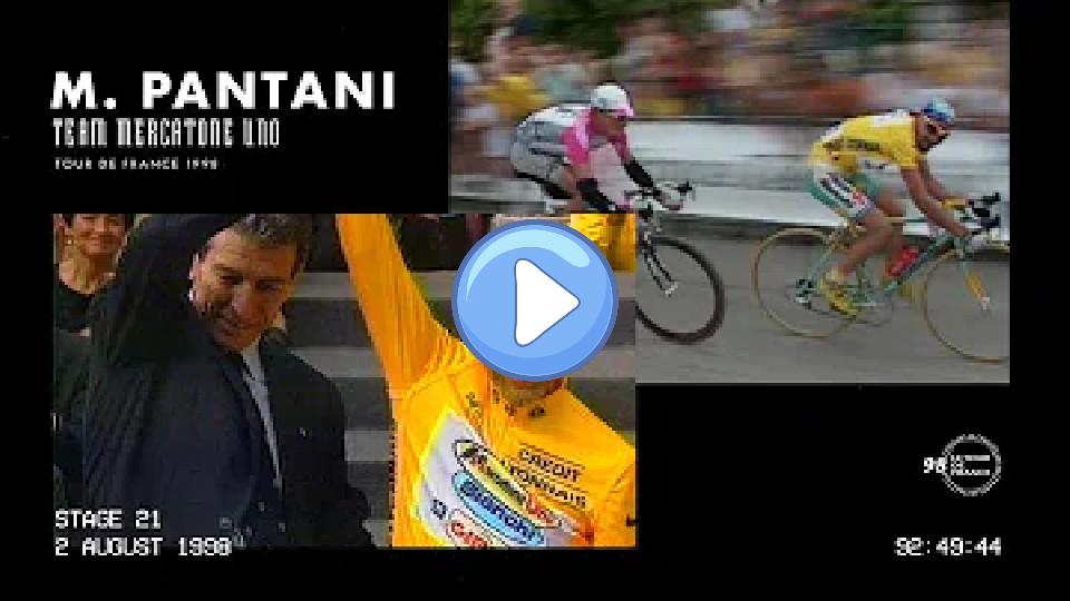 Video thumb: Marco Pantani's incredible attacks in 1998 secured his Tour de France General Classification victory.