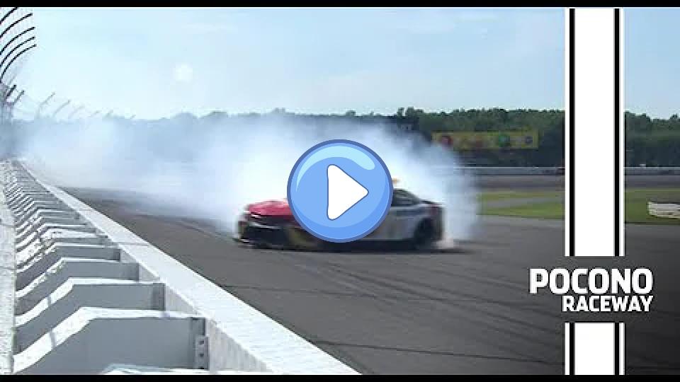 Play video: Kurt Busch crashes during Cup Series qualifying at Pocono Video thumb: Kurt Busch crashes during Cup Series qualifying at Pocono