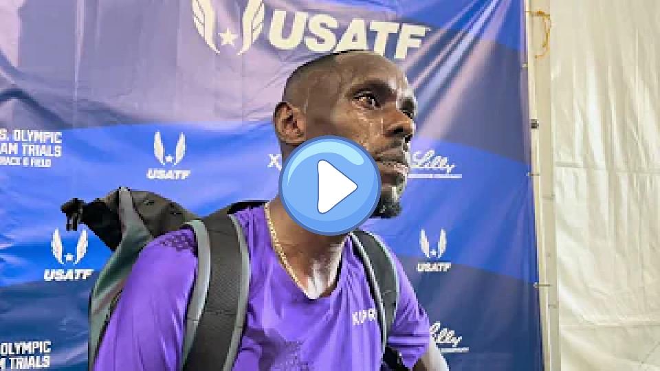 Play video: Paul Chelimo says this is his last Olympic Trials on the track after placing 10th in the 10,000m final. Video thumb: Paul Chelimo says this is his last Olympic Trials on the track after placing 10th in the 10,000m final.