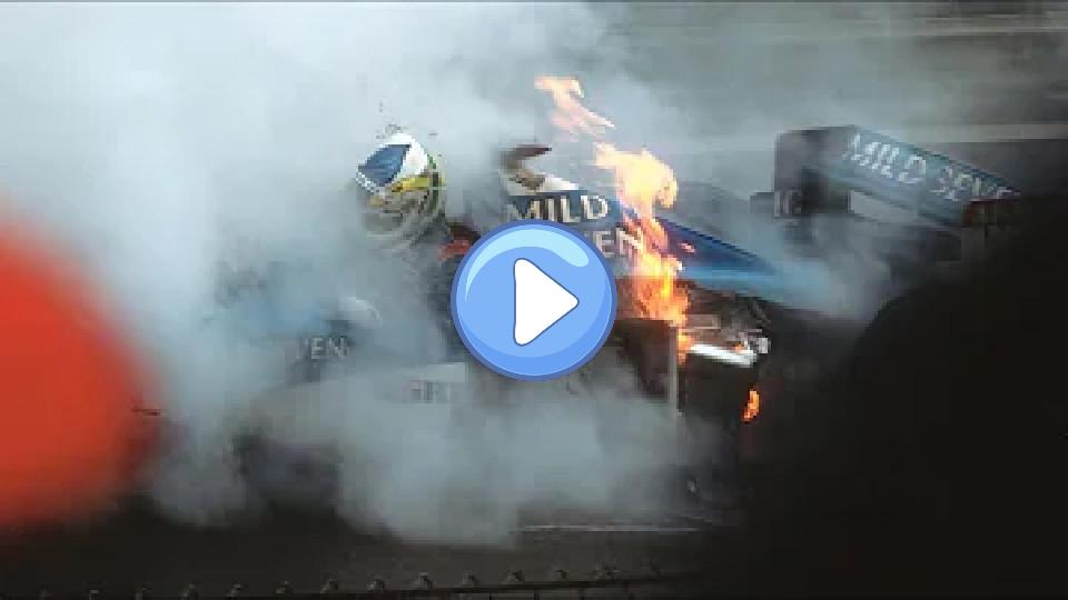 Play video: Top 10 Biggest Giancarlo Fisichella Crashes Video thumb: Top 10 Biggest Giancarlo Fisichella Crashes