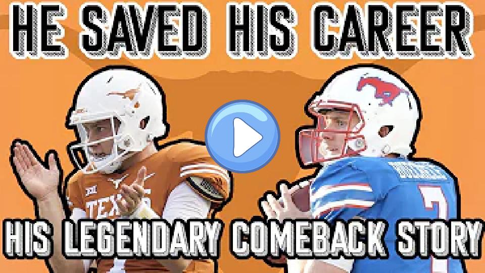 Play video: The Inspiring Comeback Story of Shane Buechele: A Texas Football Legend Video thumb: The Inspiring Comeback Story of Shane Buechele: A Texas Football Legend