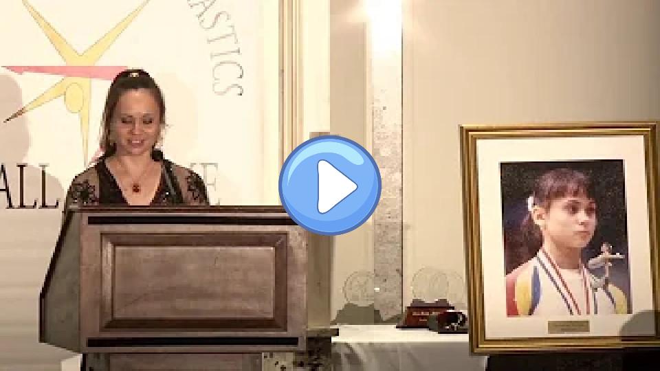 Play video: Aurelia Dobre, Induction Speech, International Gymnastics Hall of Fame Video thumb: Aurelia Dobre, Induction Speech, International Gymnastics Hall of Fame