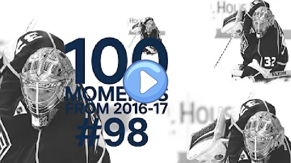 Play video: No. 98/100: Jonathan Quick gets injured early. Video thumb: No. 98/100: Jonathan Quick gets injured early.