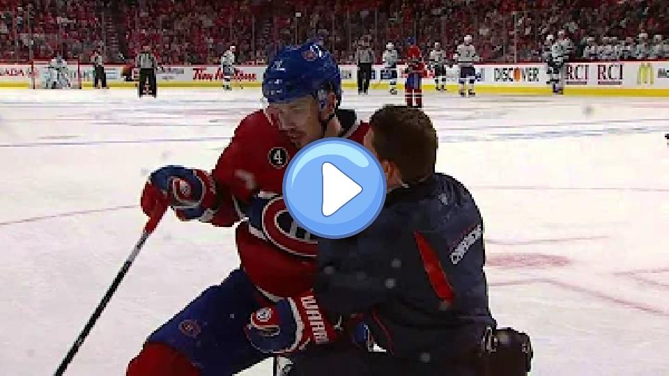 Video thumb: Gotta See It: Emelin injured after a collision with Stamkos