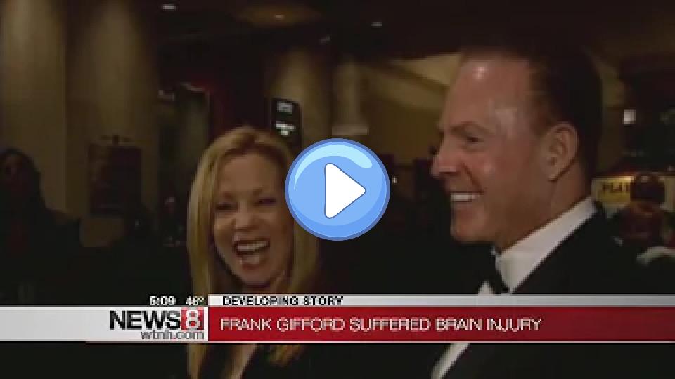 Play video: Frank Gifford suffered a brain injury before his death. Video thumb: Frank Gifford suffered a brain injury before his death.