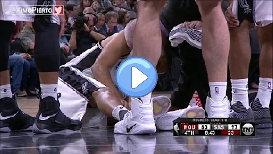 Play video: Tony Parker Scary Knee Injury - Rockets vs Spurs - Game 2 - May 3, 2017 - 2017 NBA Playoffs Video thumb: Tony Parker Scary Knee Injury - Rockets vs Spurs - Game 2 - May 3, 2017 - 2017 NBA Playoffs