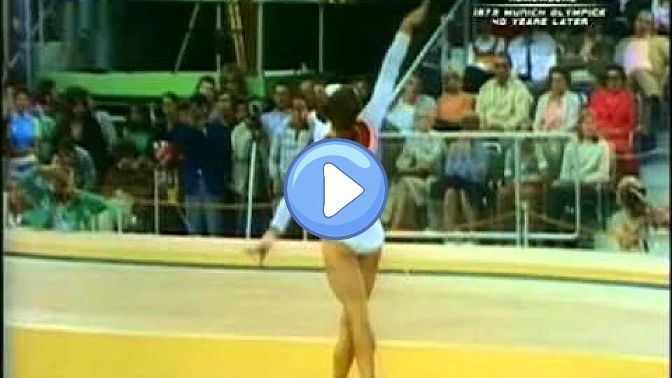 Play video: Ludmilla Tourischeva 1972 Olympics Floor Exercise Final Video thumb: Ludmilla Tourischeva 1972 Olympics Floor Exercise Final