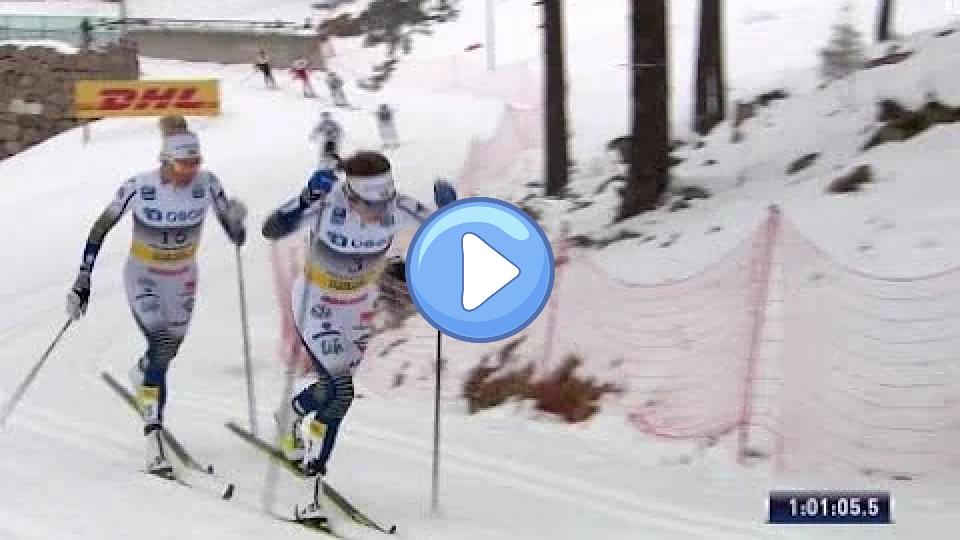 Play video: ๐ธ๐ช Ebba Andersson and ๐ธ๐ช Frida Karlsson chase ๐ณ๐ด Therese Johaug - Holmenkollen 30km, March 7, 2020 Video thumb: ๐ธ๐ช Ebba Andersson and ๐ธ๐ช Frida Karlsson chase ๐ณ๐ด Therese Johaug - Holmenkollen 30km, March 7, 2020