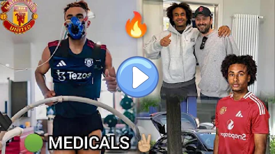 Play video: Zirkzee MEDICALS at Manchester United Carrington training complex! Phase ✅ COMPLETE, announcement pending. Video thumb: Zirkzee MEDICALS at Manchester United Carrington training complex! Phase ✅ COMPLETE, announcement pending.