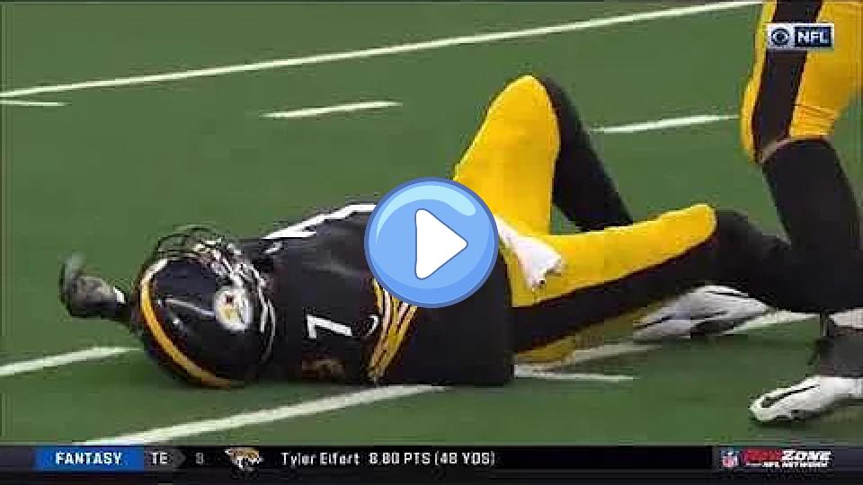 Play video: Ben Roethlisberger's Knee Injury Video thumb: Ben Roethlisberger's Knee Injury