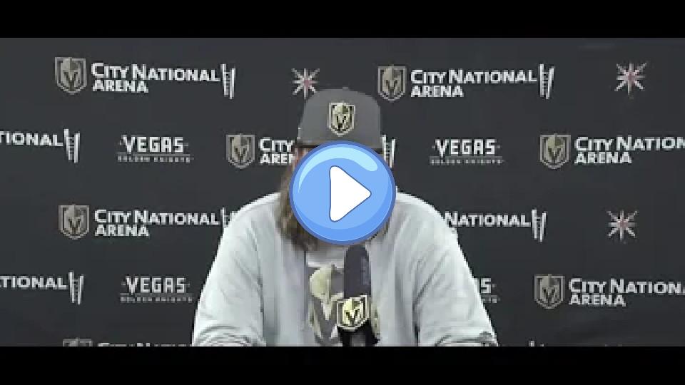 Play video: Lehner's injury brings uncertainty to the Golden Knights' goaltending. Video thumb: Lehner's injury brings uncertainty to the Golden Knights' goaltending.