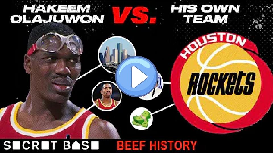 Play video: Hakeem Olajuwon and the Rockets had such a serious conflict that he almost left Houston before they ever won a championship. Video thumb: Hakeem Olajuwon and the Rockets had such a serious conflict that he almost left Houston before they ever won a championship.