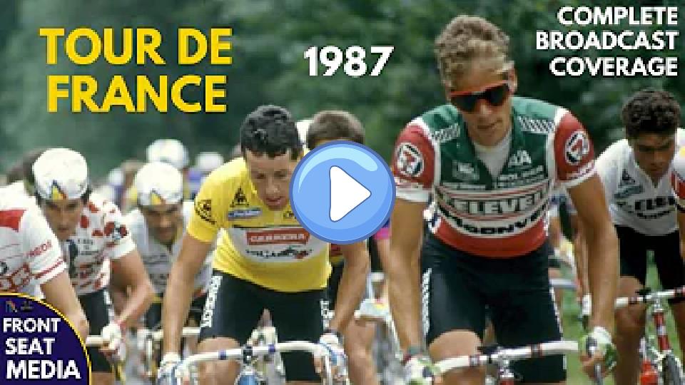 Video thumb: Cycling Tour de France 1987: Stephen Roche vs. Pedro Delgado — Complete Broadcast Coverage on CBS