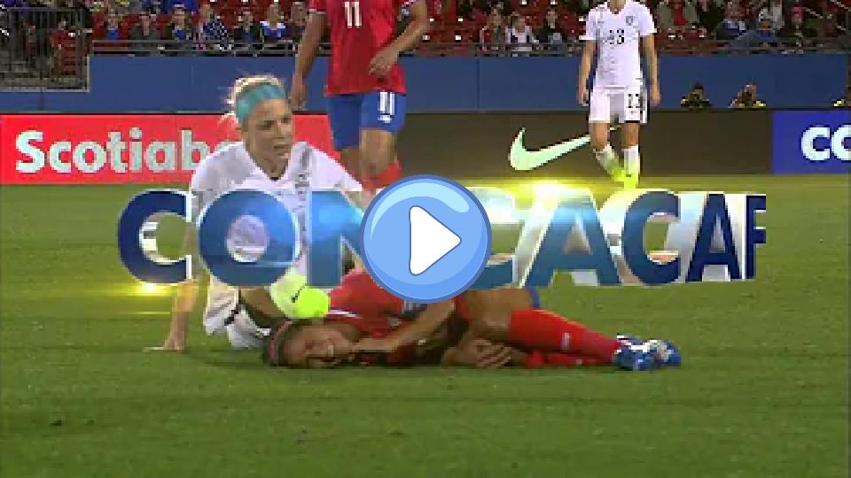 Play video: Yellow Card USA - No. 8 Julie JOHNSTON @_JulieJohnston_ | @ussoccer_wnt @Fedefutbol_CR #CWOQ2016 Video thumb: Yellow Card USA - No. 8 Julie JOHNSTON @_JulieJohnston_ | @ussoccer_wnt @Fedefutbol_CR #CWOQ2016