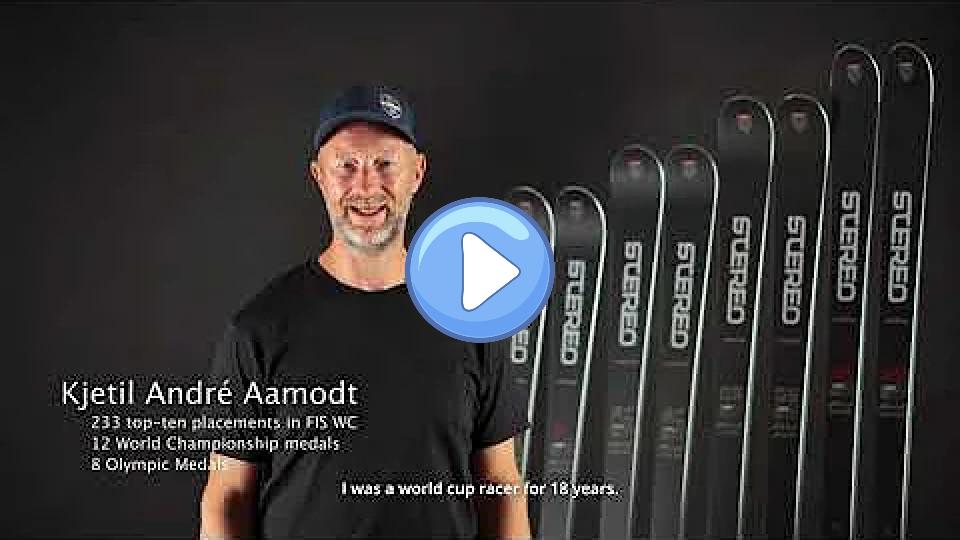 Play video: Kjetil André Aamodt x Stereo Skis Video thumb: Kjetil André Aamodt x Stereo Skis