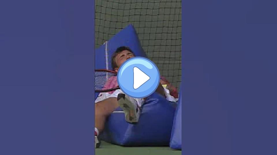 Play video: Jim Courier DEFEATS Goran Ivanisevic! 🤩 Video thumb: Jim Courier DEFEATS Goran Ivanisevic! 🤩