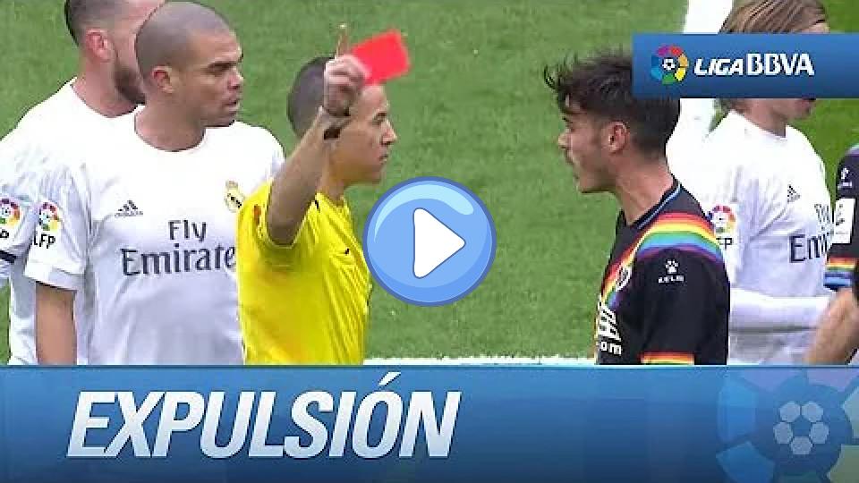 Play video: Expulsion of Tito for a harsh tackle on Kroos Video thumb: Expulsion of Tito for a harsh tackle on Kroos