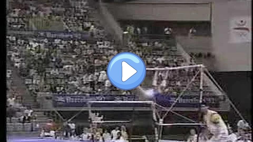 Play video: Lavinia Milosovici - 1992 Olympics All-Around - Uneven Bars Video thumb: Lavinia Milosovici - 1992 Olympics All-Around - Uneven Bars