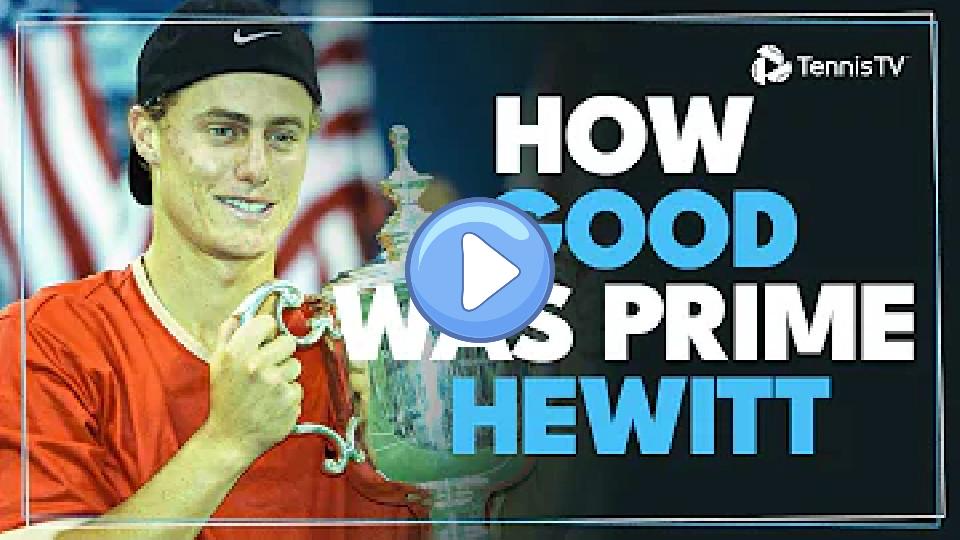 Play video: How Good Was Prime Lleyton Hewitt? 🙌 Video thumb: How Good Was Prime Lleyton Hewitt? 🙌