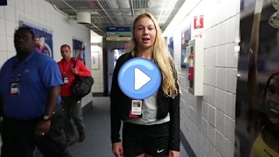 Video thumb: Amanda Anisimova Winner's Walk