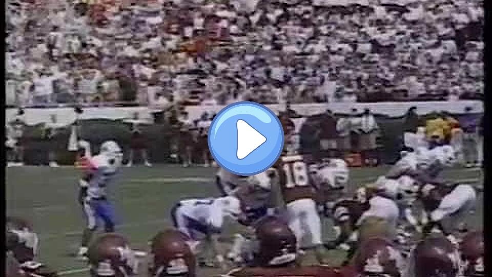 Play video: Eric Brown hit Tim Couch. Video thumb: Eric Brown hit Tim Couch.