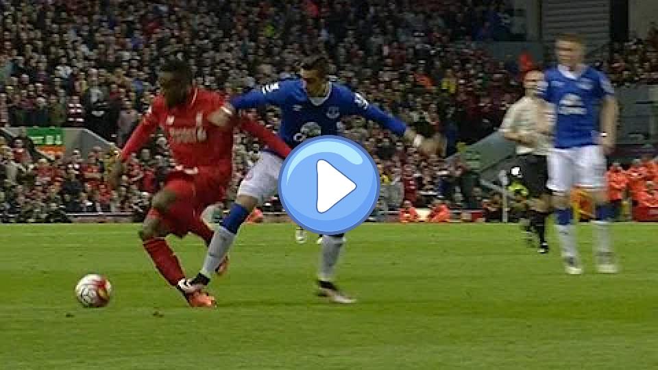 Play video: Ramiro Funes Mori's slow-motion tackle on Divock Origi during the Everton vs. Liverpool match - A brutal ankle challenge Video thumb: Ramiro Funes Mori's slow-motion tackle on Divock Origi during the Everton vs. Liverpool match - A brutal ankle challenge