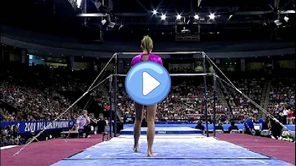 Video thumb: Nastia Liukin - Uneven Bars - 2008 Visa Championships - Day 2