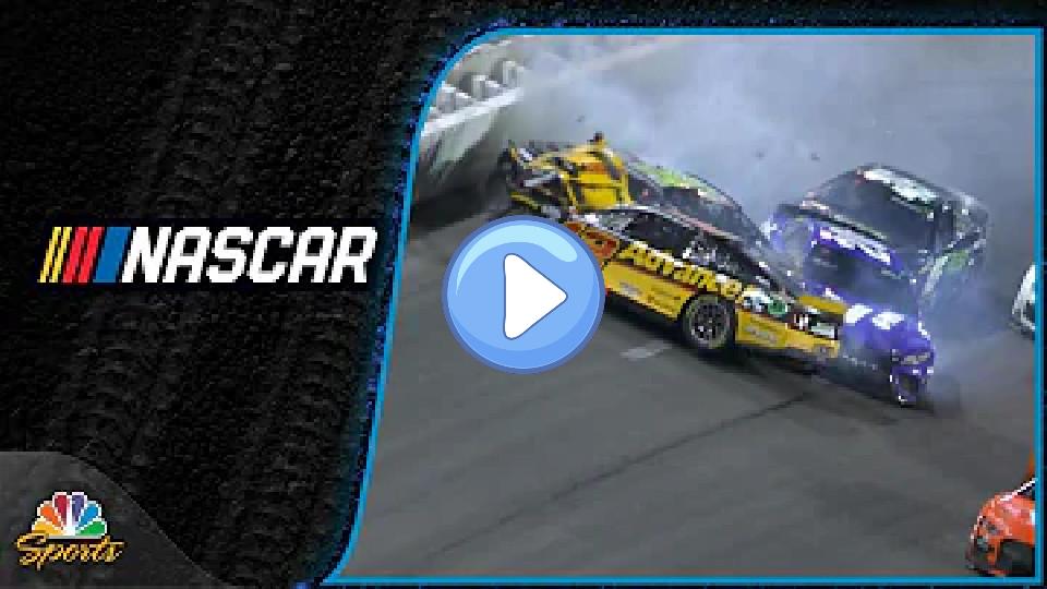 Play video: The Big One occurs early during the NASCAR Cup regular season finale at Daytona | Motorsports on NBC Video thumb: The Big One occurs early during the NASCAR Cup regular season finale at Daytona | Motorsports on NBC