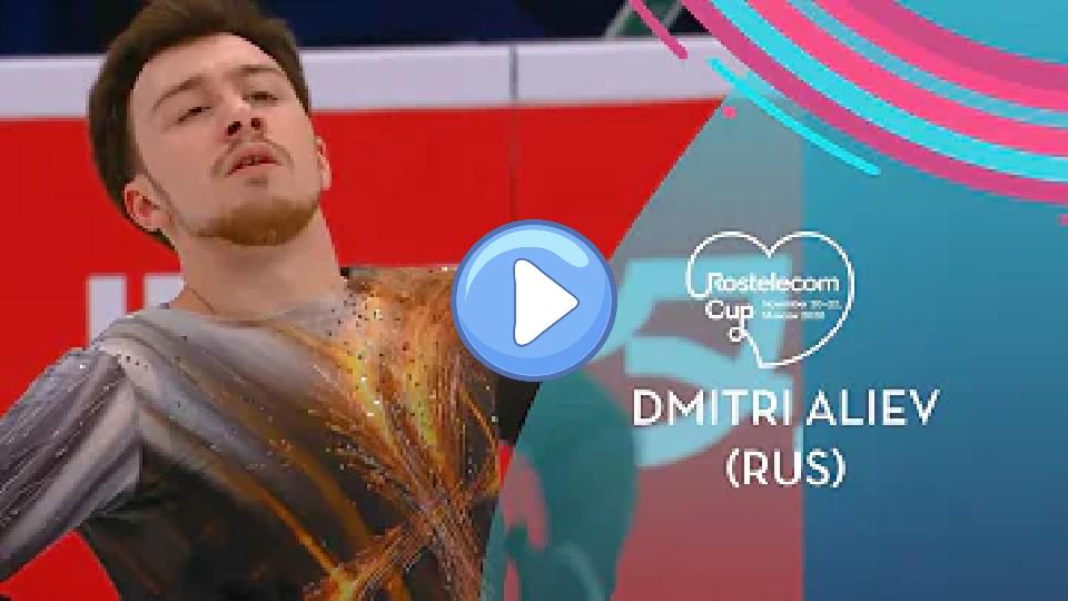 Video thumb: Dmitri Aliev (RUS) | Men's Free Skating | Rostelecom Cup 2020 | #GPFigure