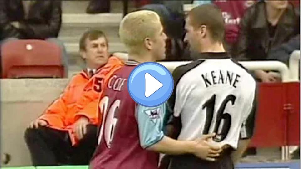 Play video: Joe Cole gets revenge on Roy Keane. Video thumb: Joe Cole gets revenge on Roy Keane.