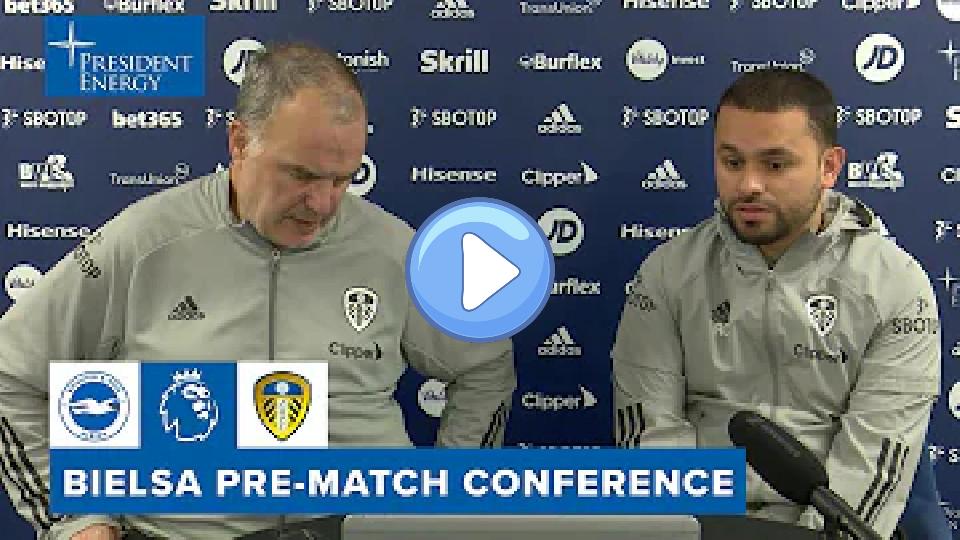 Play video: Raphinha injury, social media boycott | Marcelo Bielsa pre-match | Brighton vs. Leeds United Video thumb: Raphinha injury, social media boycott | Marcelo Bielsa pre-match | Brighton vs. Leeds United