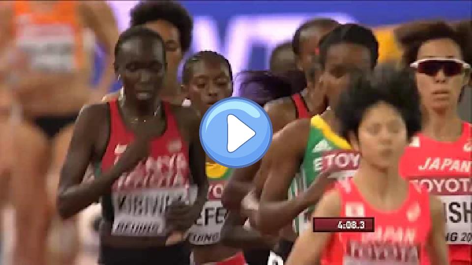 Play video: Almaz Ayana during the women’s 5000m final – IAAF World Championships, Beijing 2015. Video thumb: Almaz Ayana during the women’s 5000m final – IAAF World Championships, Beijing 2015.