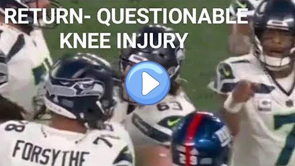 Play video: Geno Smith wasn't happy after a late hit and got hurt against the Giants. Video thumb: Geno Smith wasn't happy after a late hit and got hurt against the Giants.