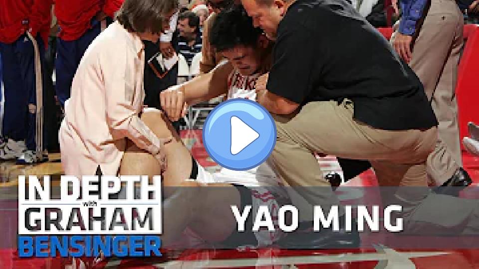 Play video: Yao Ming on injuries: Video thumb: Yao Ming on injuries: