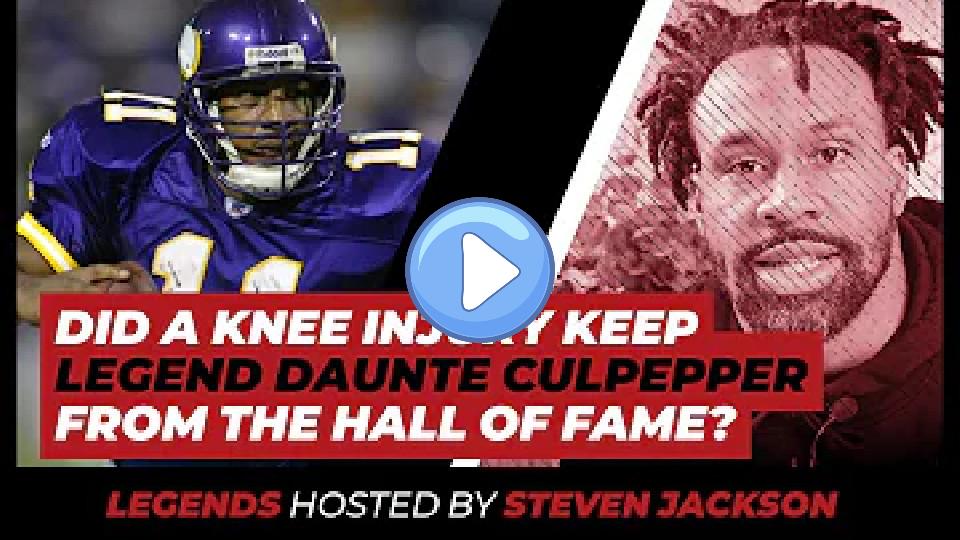 Play video: Did a knee injury keep the Minnesota Vikings' Daunte Culpepper out of the NFL Hall of Fame? Video thumb: Did a knee injury keep the Minnesota Vikings' Daunte Culpepper out of the NFL Hall of Fame?