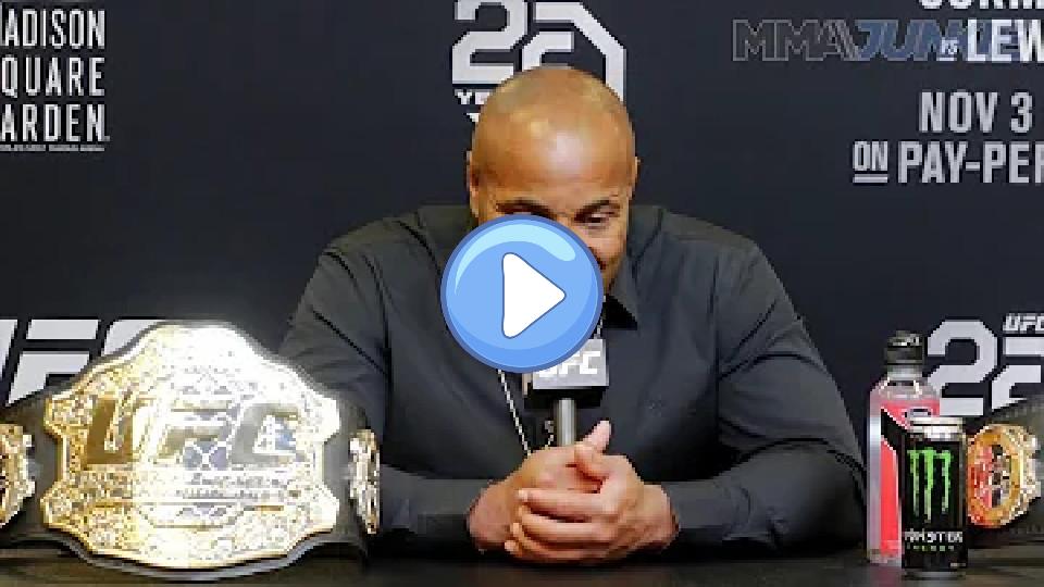 Play video: Daniel Cormier sneezed and hurt his back on the morning of UFC 230, coming 'real close' to pulling out. Video thumb: Daniel Cormier sneezed and hurt his back on the morning of UFC 230, coming 'real close' to pulling out.